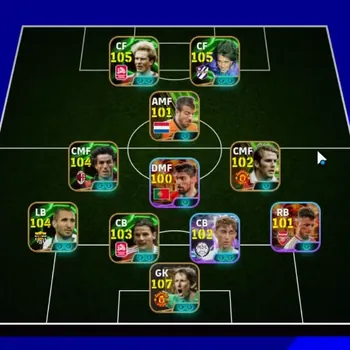 eFootball Accounts Legends & Iconic Players Android|22 Epic Edwin Van Der Sar,K.Heinz Rummeningge,Gabriel Batistuta,Roberto