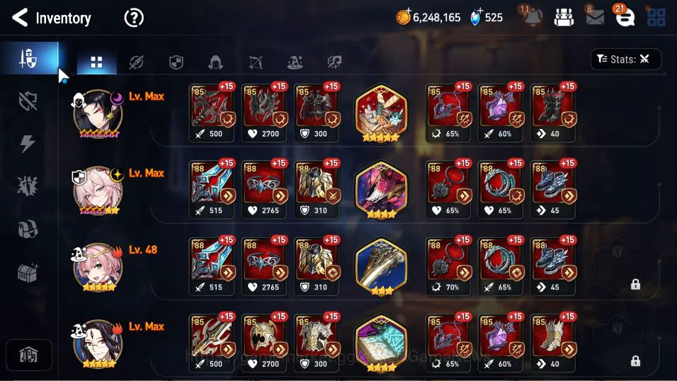 Epic Seven Accounts GLOBAL Unverif|New Era|2 ML(BoRunka, RViolet)+Seny image 16