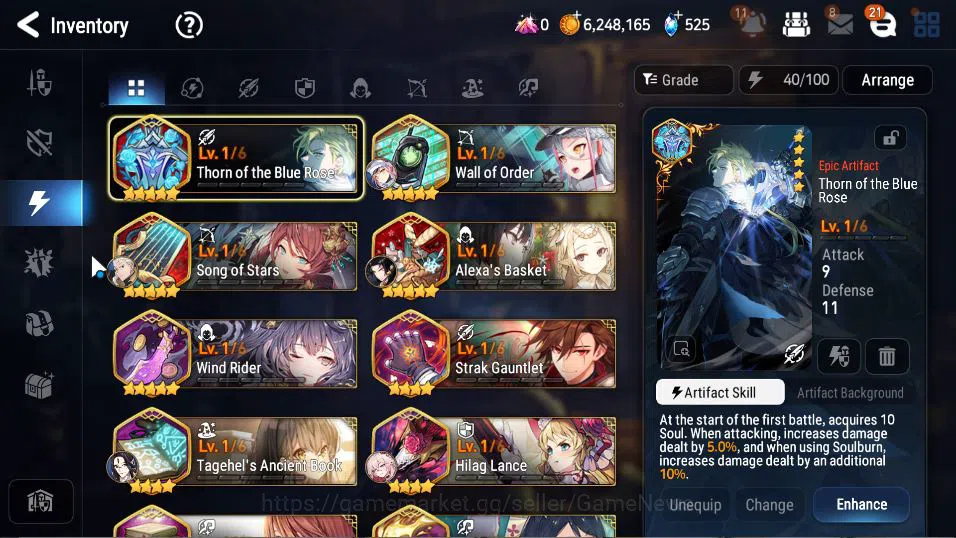 Epic Seven Accounts GLOBAL Unverif|New Era|2 ML(BoRunka, RViolet)+Seny image 18