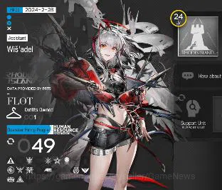 Arknights Accounts Lv 24|49 OP + 1 Skin| Starter | Wis'adel + 76020 O image 2