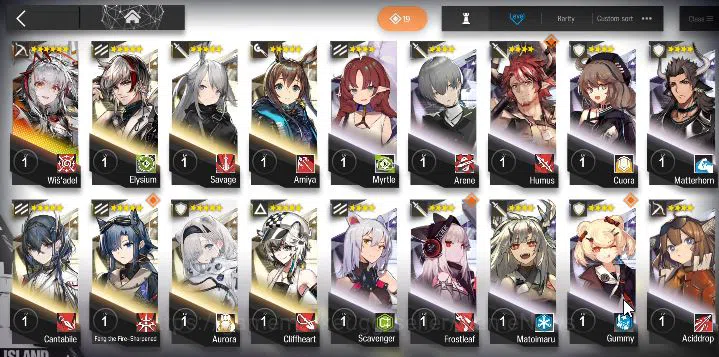 Arknights Accounts Lv 24|49 OP + 1 Skin| Starter | Wis'adel + 76020 O image 4