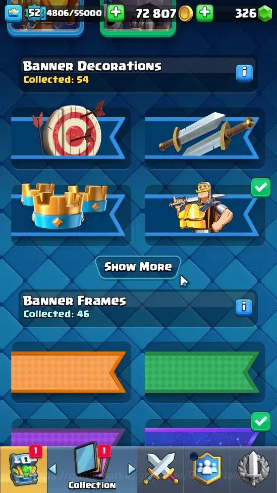 Clash Royale Accounts Lv 52|Trophy 8750|Limited Skin|KTL 14|Card 121|5 H image 19