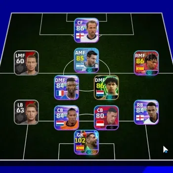 eFootball Accounts Legends & Iconic Players Android|4 Show Time Unai Simon,Lamine Yamal|Epic Frank Rijkaard|Check