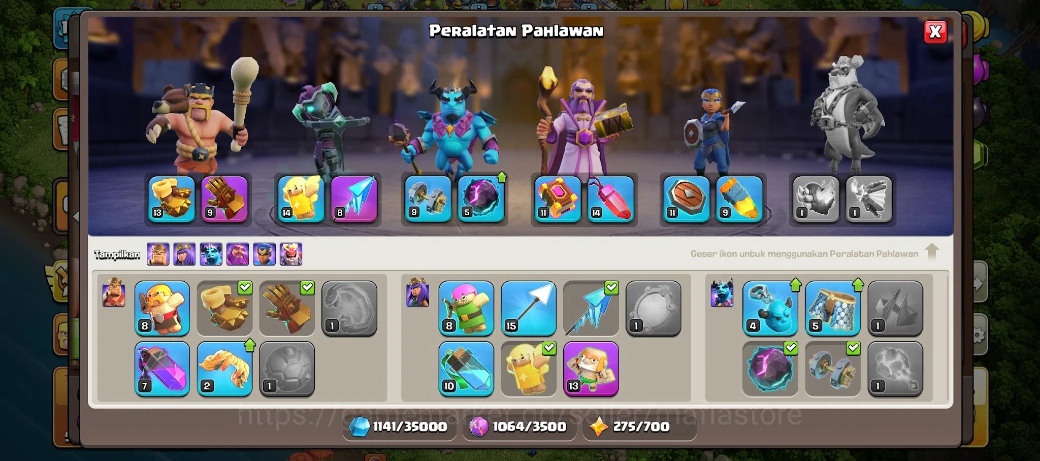 Clash of Clans Accounts TH11–TH13: AQ73 BK59 GW44 RC22 Heroes, Epic Hero E image 12