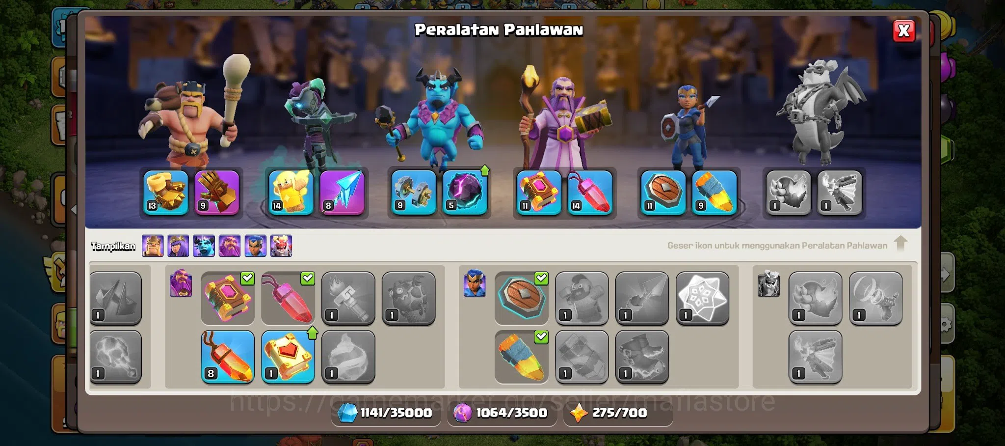 Clash of Clans Accounts TH11–TH13: AQ73 BK59 GW44 RC22 Heroes, Epic Hero E image 13