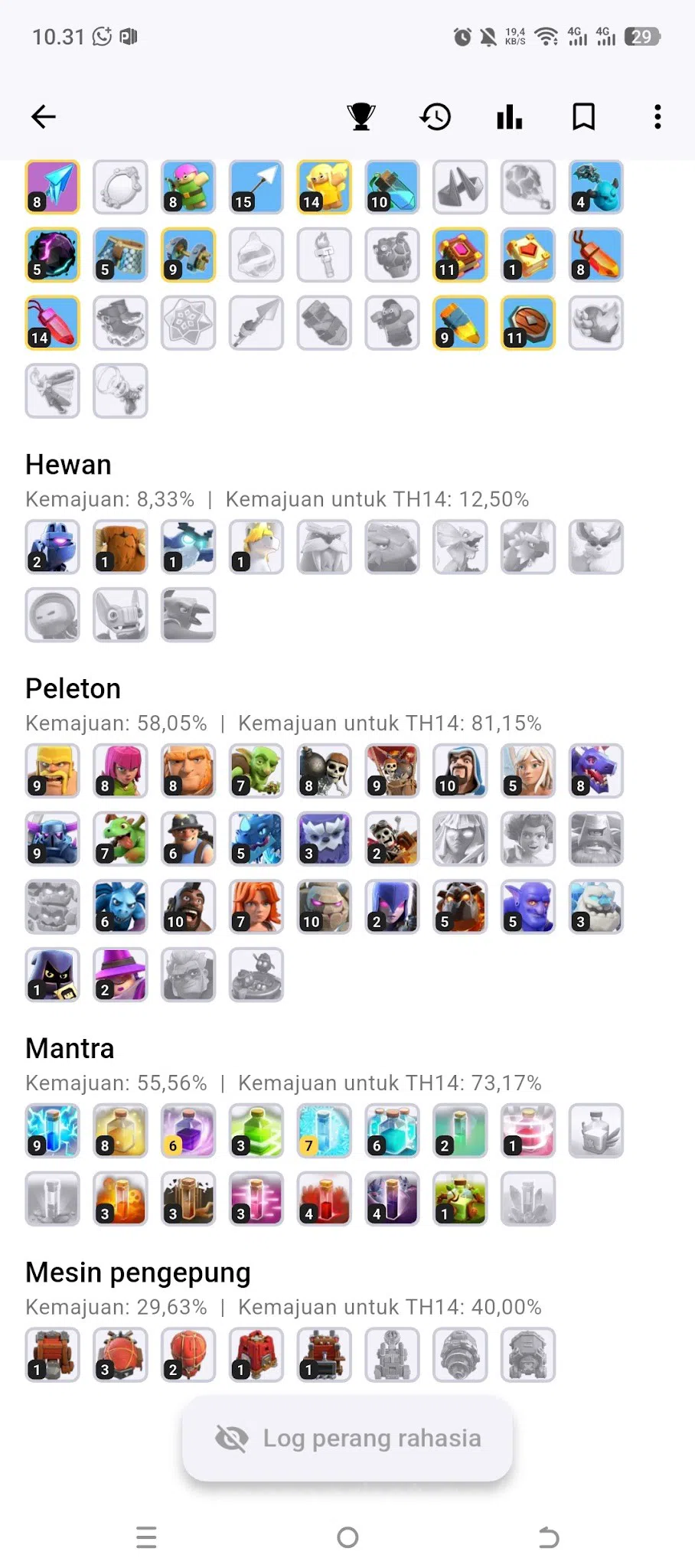 Clash of Clans Accounts TH11–TH13: AQ73 BK59 GW44 RC22 Heroes, Epic Hero E image 19