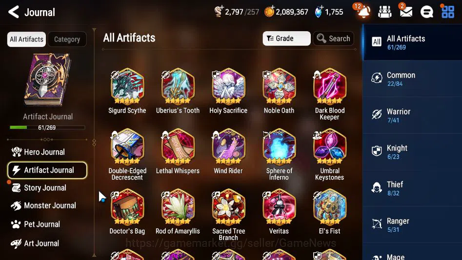 Epic Seven Accounts ASIA Unverif|9 ML (LOT Scales,E Ilynav,A Tywin,etc image 9