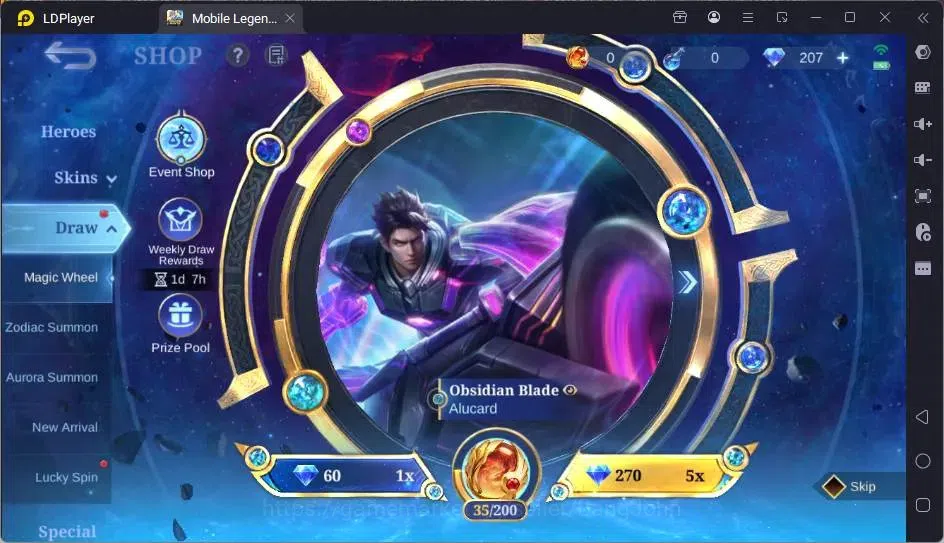 Mobile Legends: Bang Bang Accounts Global|Hero 123|Skin 273|Renowned|Collector Natali image 1
