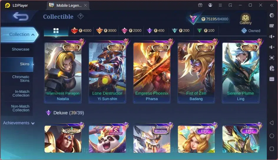 Mobile Legends: Bang Bang Accounts Global|Hero 123|Skin 273|Renowned|Collector Natali image 13