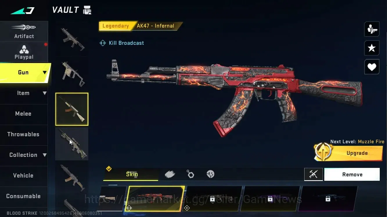 Blood Strike Accounts ASIA|ULTRA [M700-Power Surge]NetEase(BLS483|Legend image 5