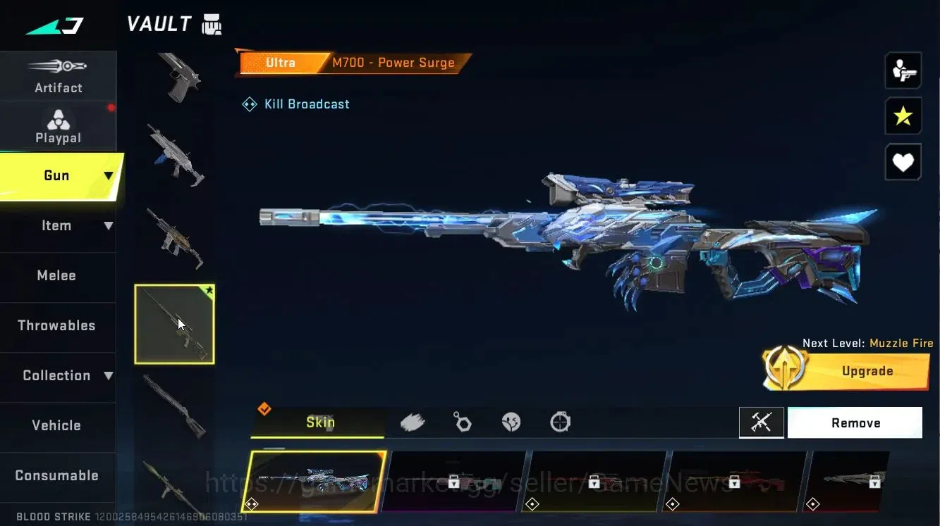 Blood Strike Accounts ASIA|ULTRA [M700-Power Surge]NetEase(BLS483|Legend image 6