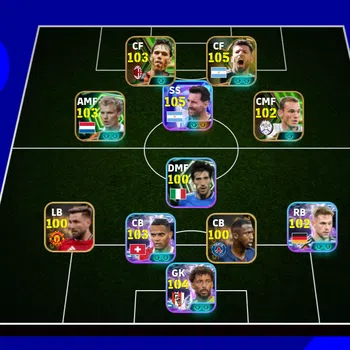 eFootball Accounts Legends & Iconic Players EFOOTBALL 2027 | NEW CARD MESSI,VAN BASTEN,D BERGKAMP,W SNEIJDER,S