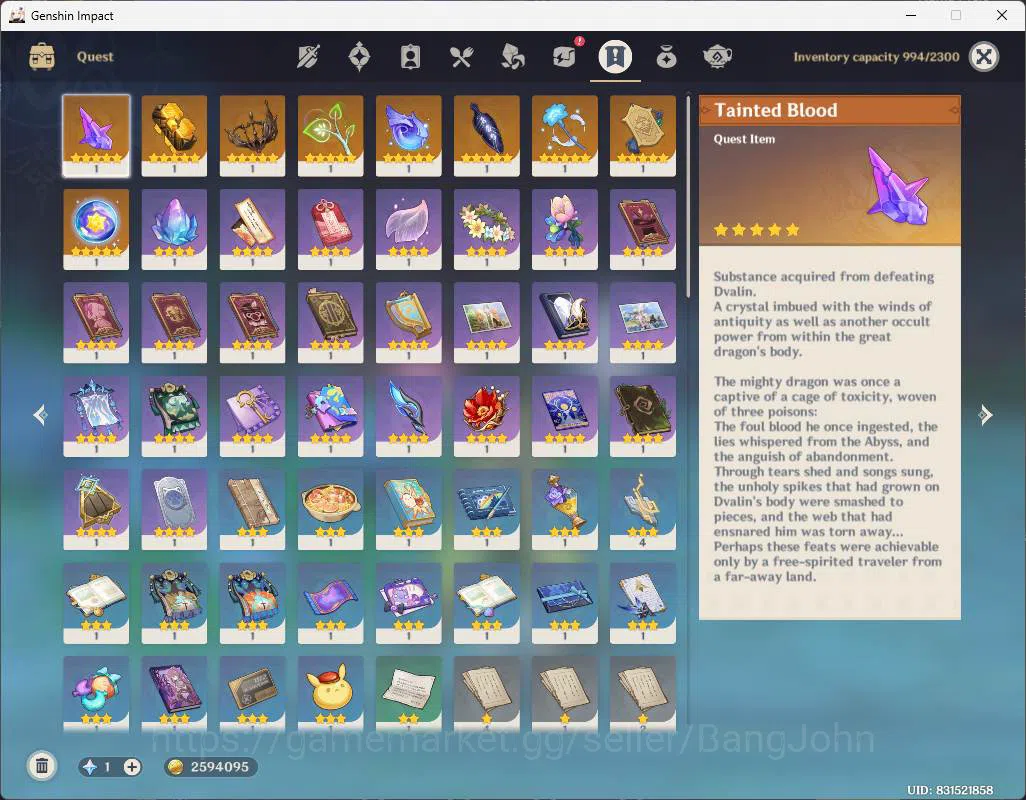 Genshin Impact Accounts ASIA|AR 59|23 limit+4Sign(5*Wpn)|PremTeam(Nefer,La image 14