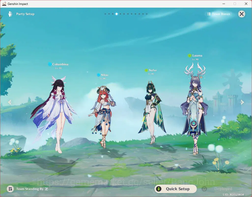 Genshin Impact Accounts ASIA|AR 59|23 limit+4Sign(5*Wpn)|PremTeam(Nefer,La image 2