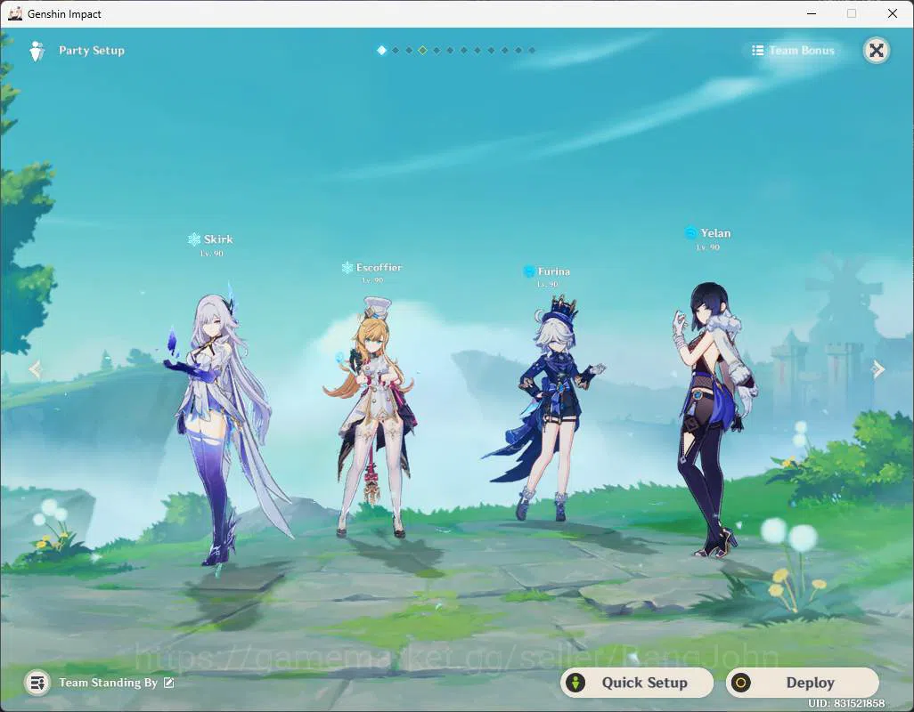 Genshin Impact Accounts ASIA|AR 59|23 limit+4Sign(5*Wpn)|PremTeam(Nefer,La image 3