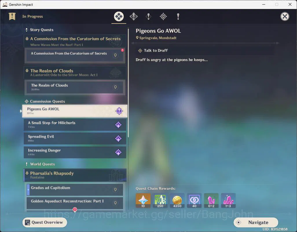 Genshin Impact Accounts ASIA|AR 59|23 limit+4Sign(5*Wpn)|PremTeam(Nefer,La image 4