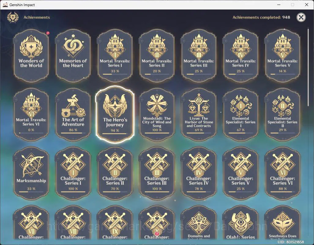 Genshin Impact Accounts ASIA|AR 59|23 limit+4Sign(5*Wpn)|PremTeam(Nefer,La image 8