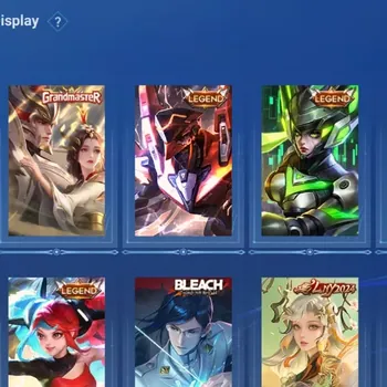 Honor of Kings Accounts Rare Skin Global |113H 109S|Grandmaster Gan&Mo|4 Legend|Bleach Hou Yi|LNY2024 Da