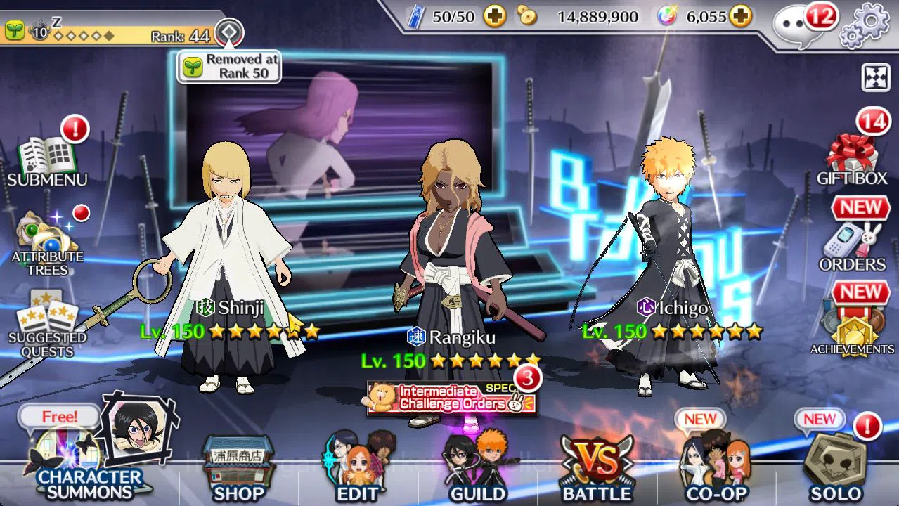 Bleach: Brave Souls Starter [GLOBAL]6K Orbs+Fresh All Story|TYBW25(Rangiku,Ich image 1