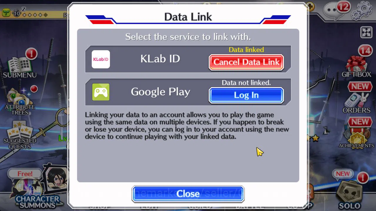 Bleach: Brave Souls Accounts [GLOBAL]6K Orbs+Fresh All Story|TYBW25(Rangiku,Ich image 20