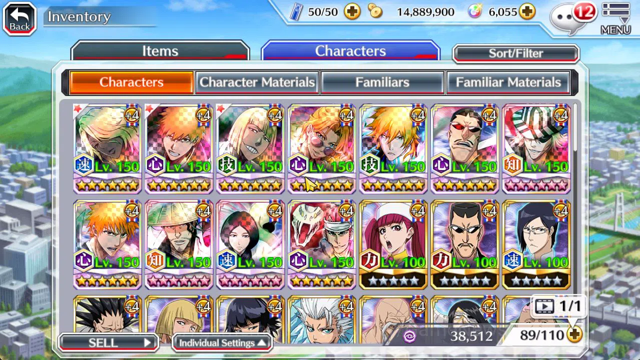 Bleach: Brave Souls Accounts [GLOBAL]6K Orbs+Fresh All Story|TYBW25(Rangiku,Ich image 8
