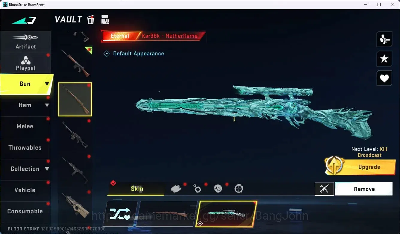 Blood Strike Accounts ASIA | 1 EVO: FAL-Evolved Draco | 1 ETERNAL: Kar98 image 10