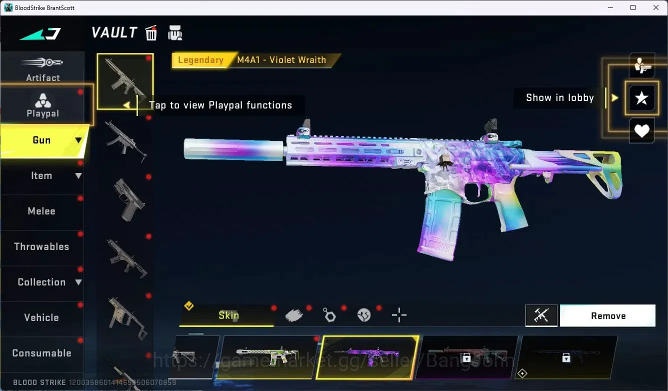 Blood Strike Accounts ASIA | 1 EVO: FAL-Evolved Draco | 1 ETERNAL: Kar98 image 2