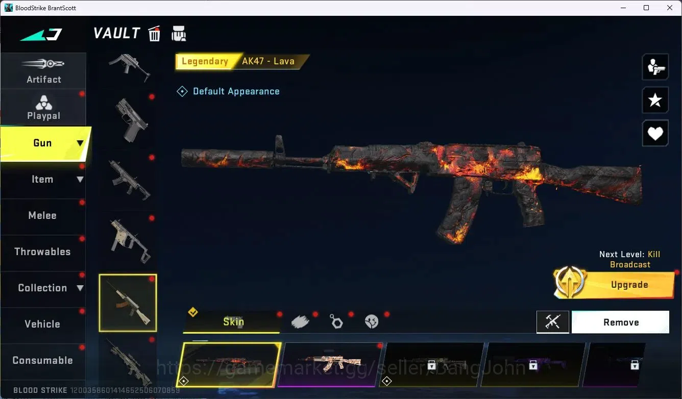 Blood Strike Accounts ASIA | 1 EVO: FAL-Evolved Draco | 1 ETERNAL: Kar98 image 4