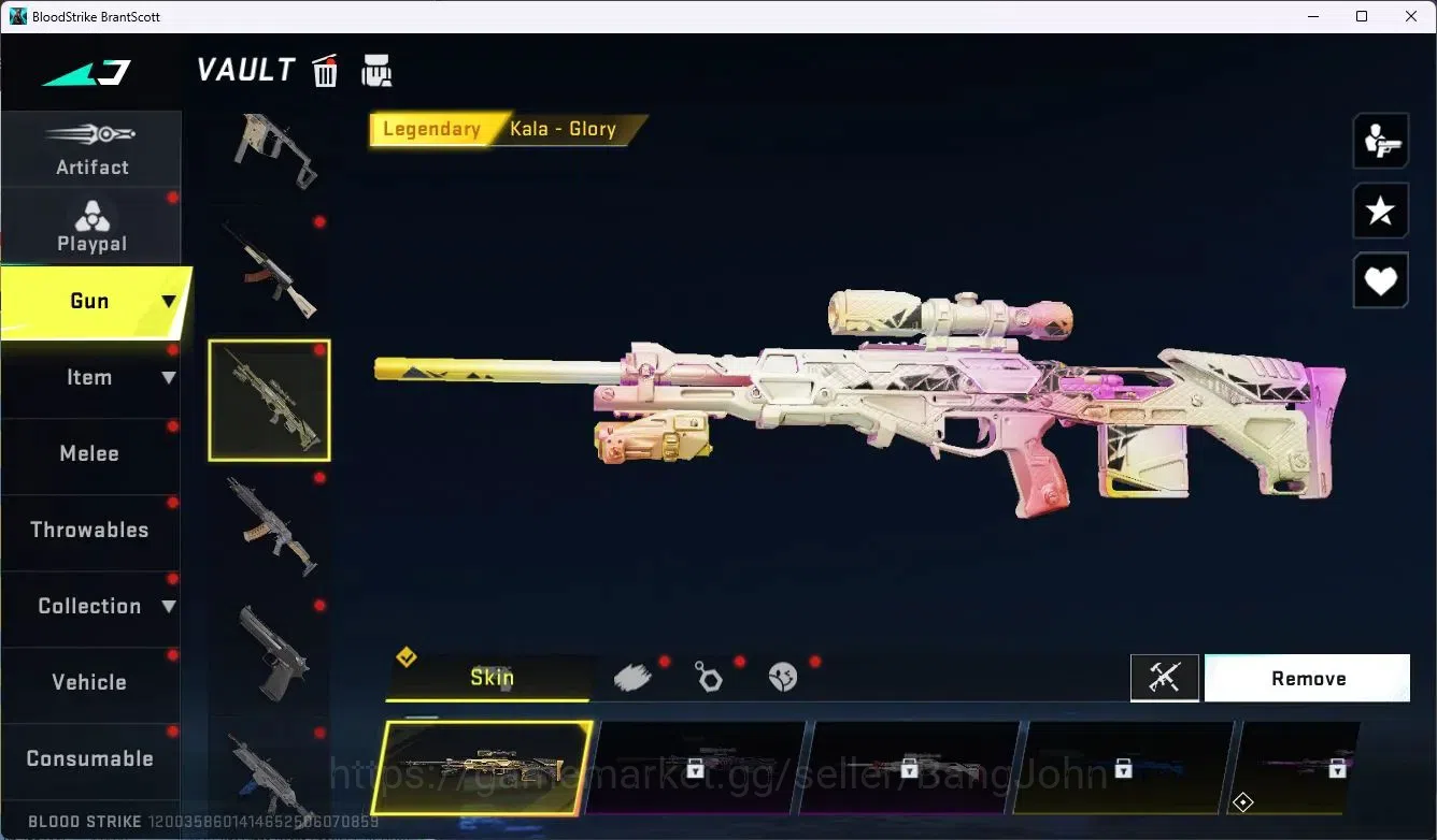 Blood Strike Accounts ASIA | 1 EVO: FAL-Evolved Draco | 1 ETERNAL: Kar98 image 5