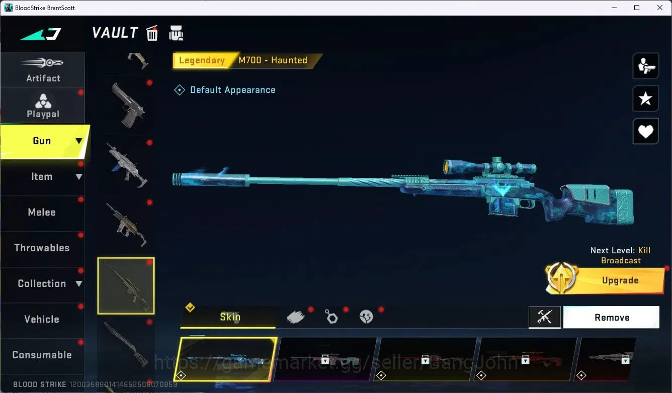 Blood Strike Accounts ASIA | 1 EVO: FAL-Evolved Draco | 1 ETERNAL: Kar98 image 7