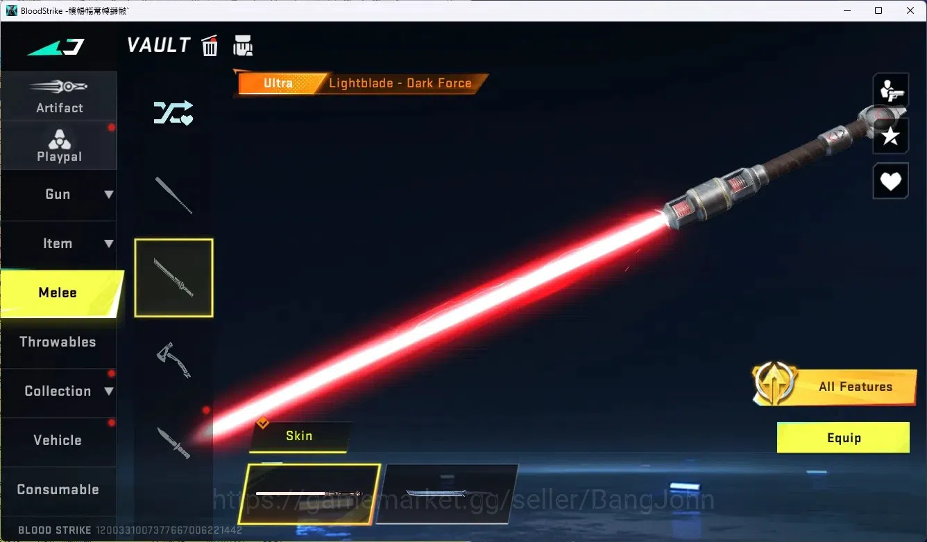 Blood Strike Accounts ASIA|Ultra Melee Lightblade&Talon Knife|2 Eternal  image 18