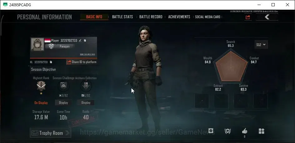 Arena Breakout Accounts MOBILE Lv30|SV 17M|CV 16M| ScarL SS, T03 SS, AK12  image 2