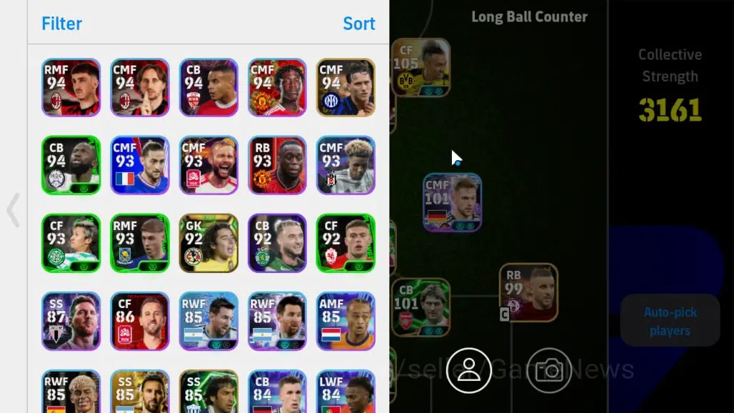 eFootball Accounts Android|Epic Marcelo,Roberto Baggio,Steven Gerrard image 3