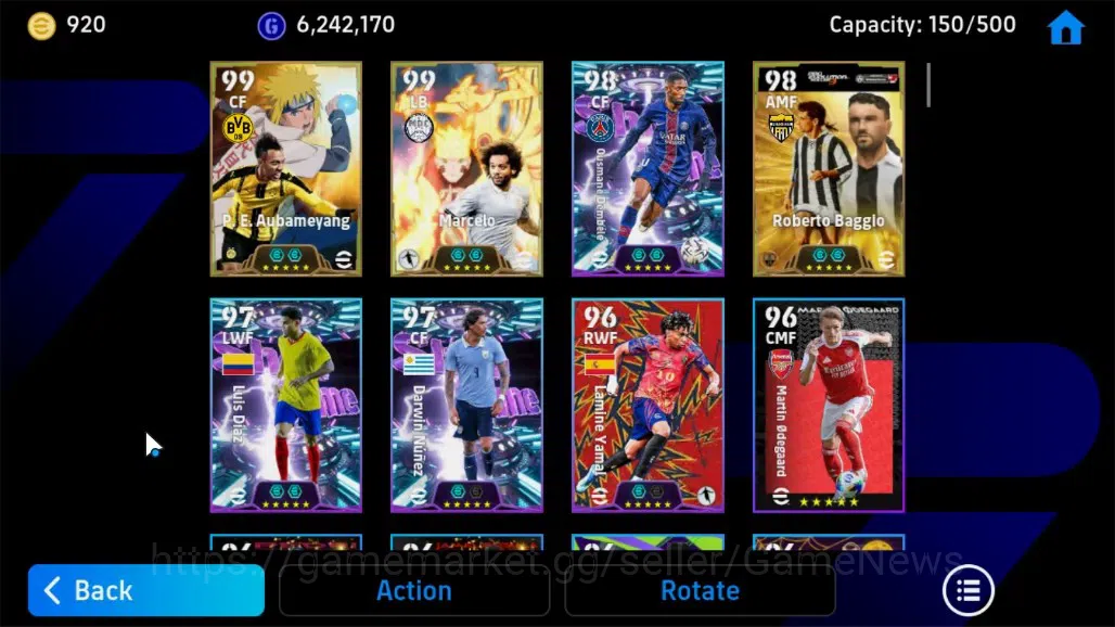 eFootball Accounts Android|Epic Marcelo,Roberto Baggio,Steven Gerrard image 5