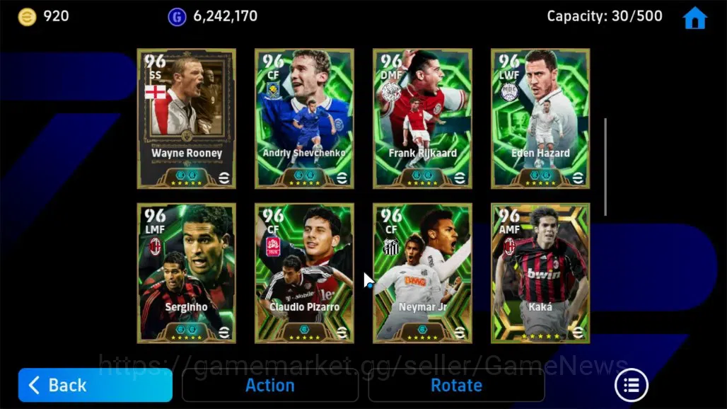 eFootball Accounts Android|Epic Marcelo,Roberto Baggio,Steven Gerrard image 9