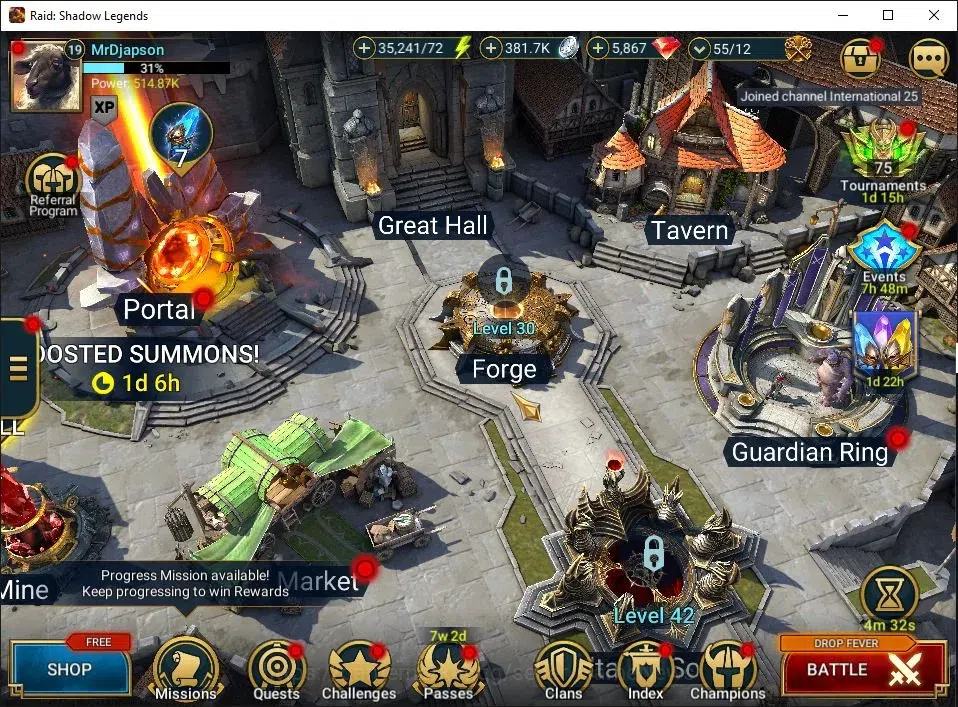 Raid: Shadow Legends Accounts Lv19 514K Power|1 Mythic(Lazarius)|19 Legend(Lord image 1