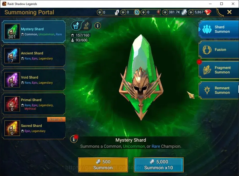 Raid: Shadow Legends Accounts Lv19 514K Power|1 Mythic(Lazarius)|19 Legend(Lord image 18