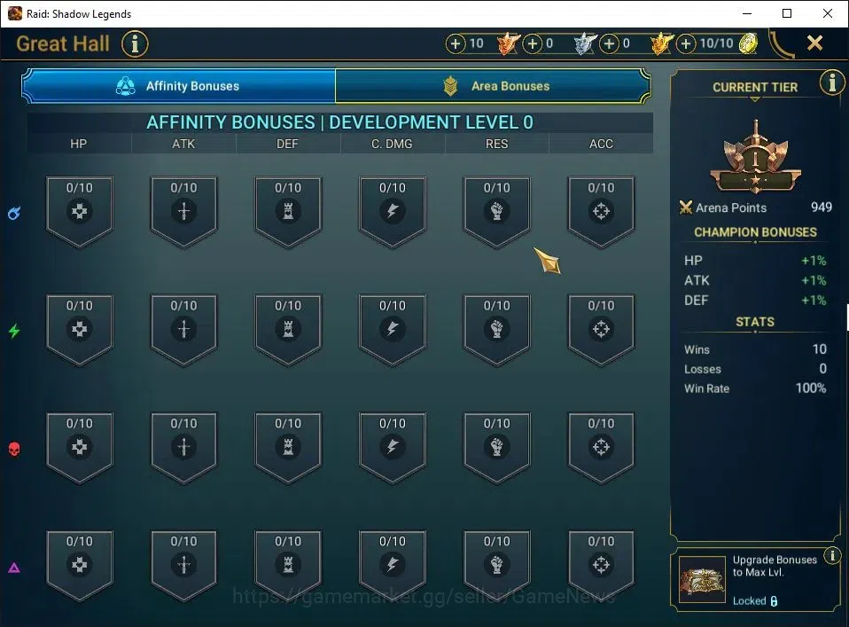 Raid: Shadow Legends Accounts Lv19 514K Power|1 Mythic(Lazarius)|19 Legend(Lord image 19