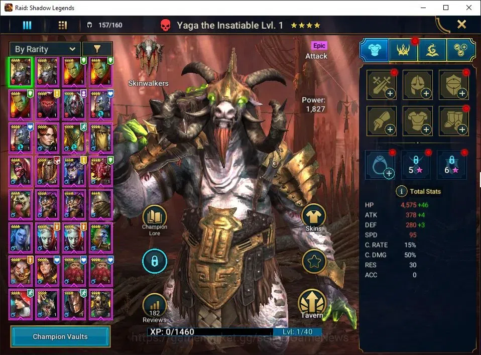 Raid: Shadow Legends Accounts Lv19 514K Power|1 Mythic(Lazarius)|19 Legend(Lord image 5