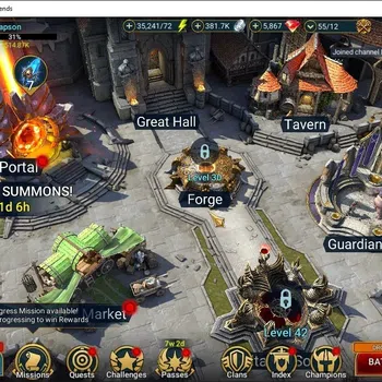 Raid: Shadow Legends Mid-Game Lv19 514K Power|1 Mythic(Lazarius)|19 Legend(Lord  image 1