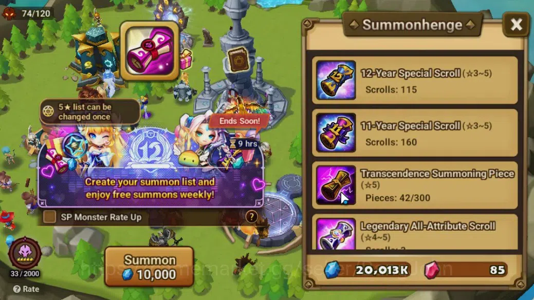 Summoners War: Sky Arena Accounts GLOBAL | NB 5 TESHAR,Starter Gacha 115 12Y+160 11Y image 1