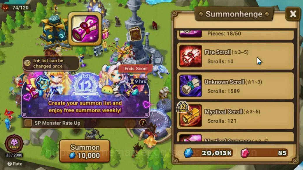 Summoners War: Sky Arena Accounts GLOBAL | NB 5 TESHAR,Starter Gacha 115 12Y+160 11Y image 3