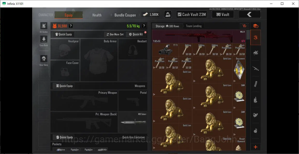 Arena Breakout Accounts Others MOBILE | LVL 30 |SV 49,1 M|CV 23,3 M|Secret Document,Thermal Imager, many red item more 4