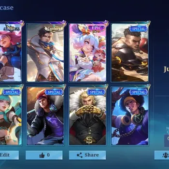 Mobile Legends: Bang Bang Accounts Others Global|56H 51S|Junior|Well Winrate|Epic Nana|S.A.B.E.R. Rafaela|Lightborn