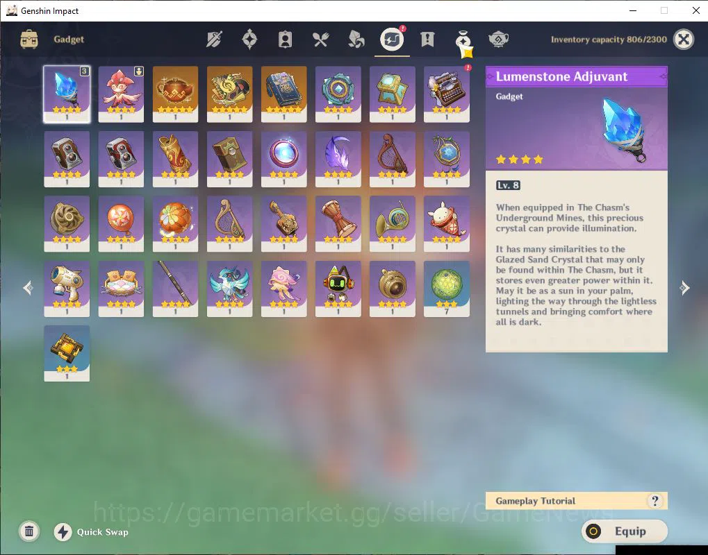 Genshin Impact Accounts ASIA|AR 58|13 Limit+13(*5WeP)|(Shenhe,YaeMiko,Xiao image 10
