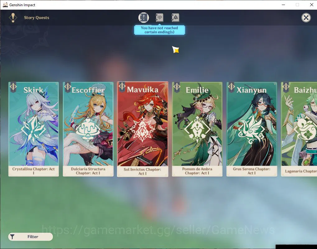 Genshin Impact Accounts ASIA|AR 58|13 Limit+13(*5WeP)|(Shenhe,YaeMiko,Xiao image 13