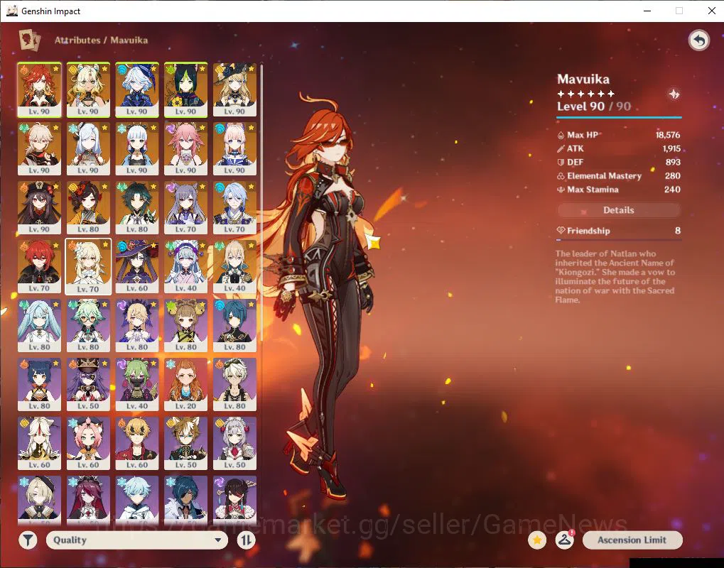 Genshin Impact Accounts ASIA|AR 58|13 Limit+13(*5WeP)|(Shenhe,YaeMiko,Xiao image 3