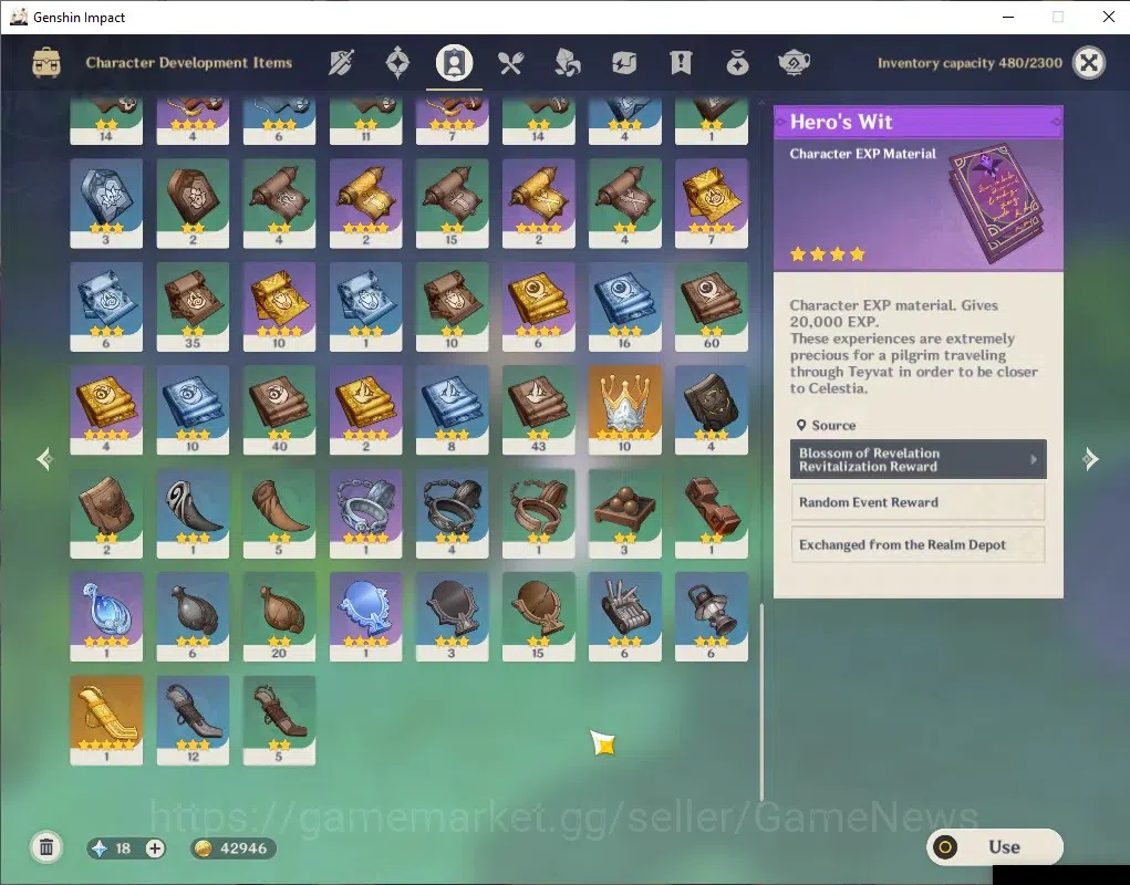 Genshin Impact Accounts ASIA|AR 53|3 Limited + 3 (*5 Weapon)|(Skirk,Escoff image 8