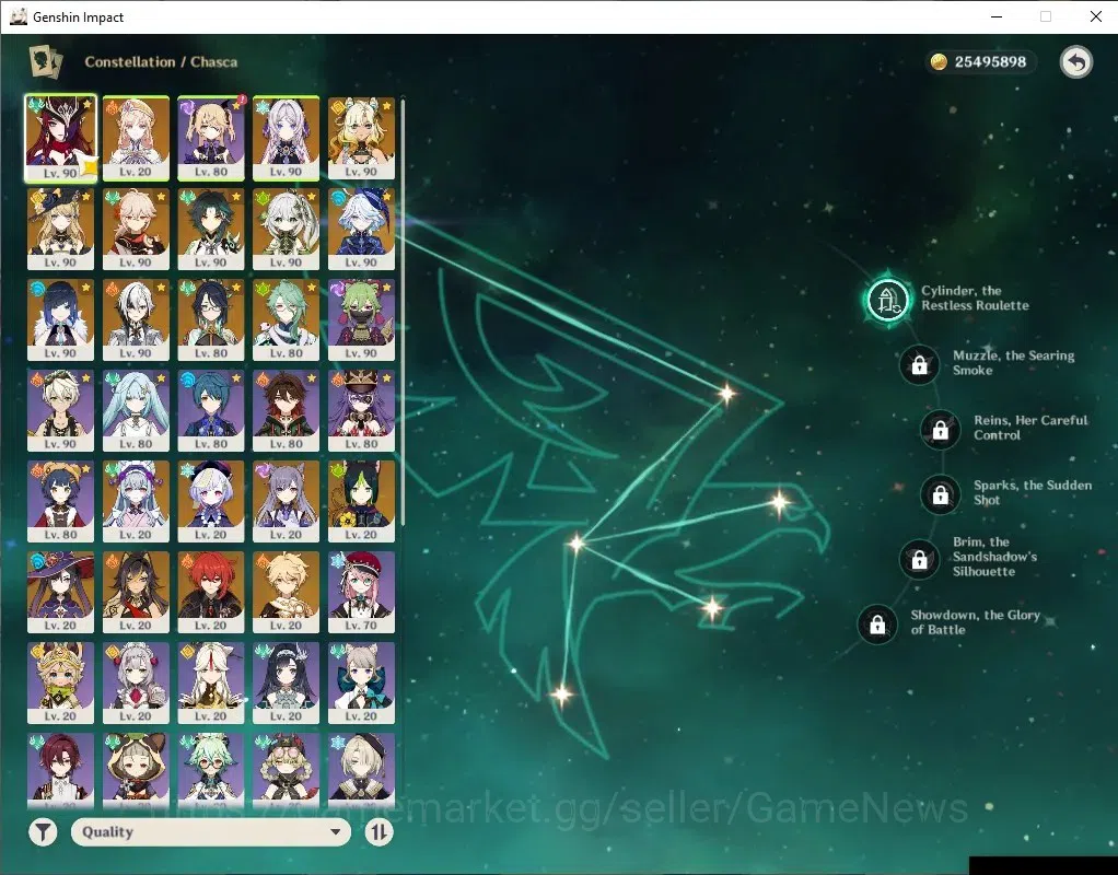 Genshin Impact Accounts Asia|AR59|Free HSR|Arlecchino PremTeam+ Xiao PremT image 4