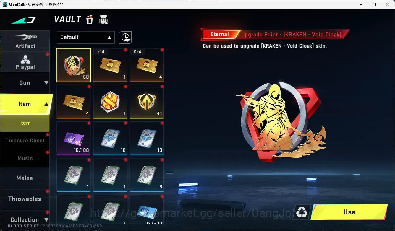 Blood Strike Accounts ASIA | EVO UMP45 | 2 Mele | 3 Eternal (Chainblade, image 10
